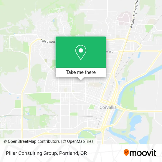 Pillar Consulting Group map
