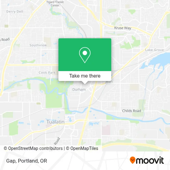 Gap map