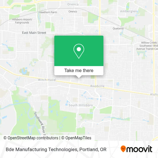 Bde Manufacturing Technologies map