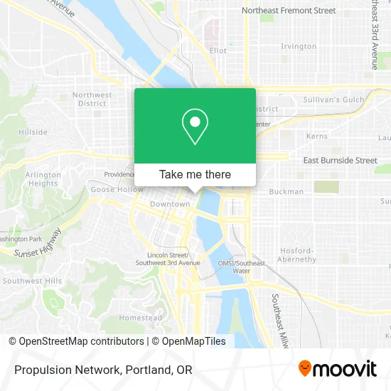 Propulsion Network map