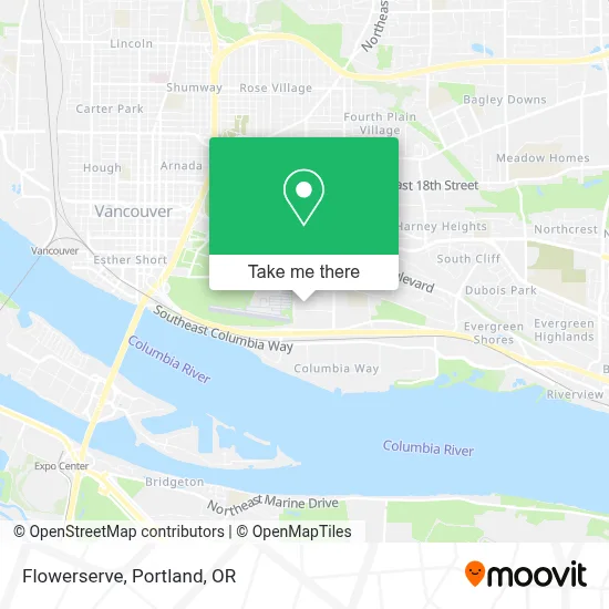 Flowerserve map
