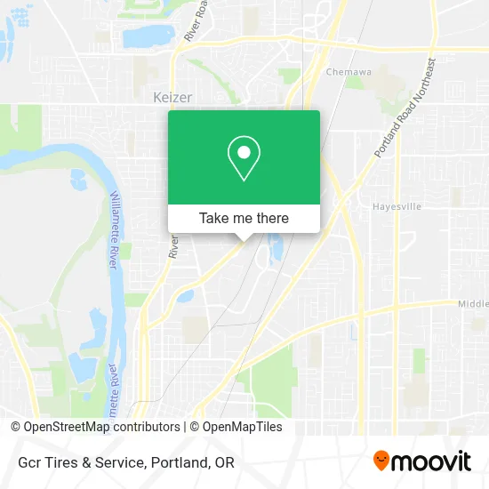 Gcr Tires & Service map
