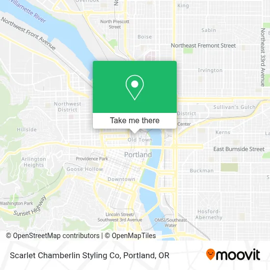 Scarlet Chamberlin Styling Co map