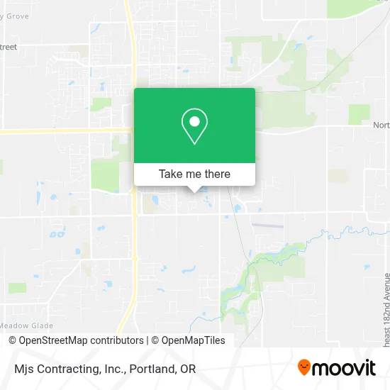 Mjs Contracting, Inc. map