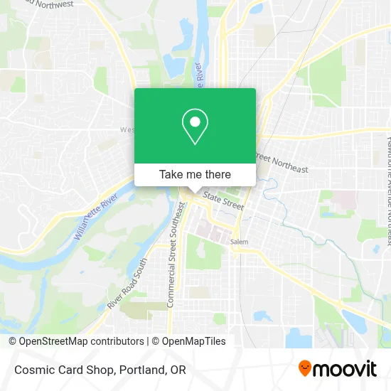Cosmic Card Shop map