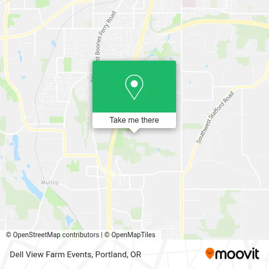 Dell View Farm Events map