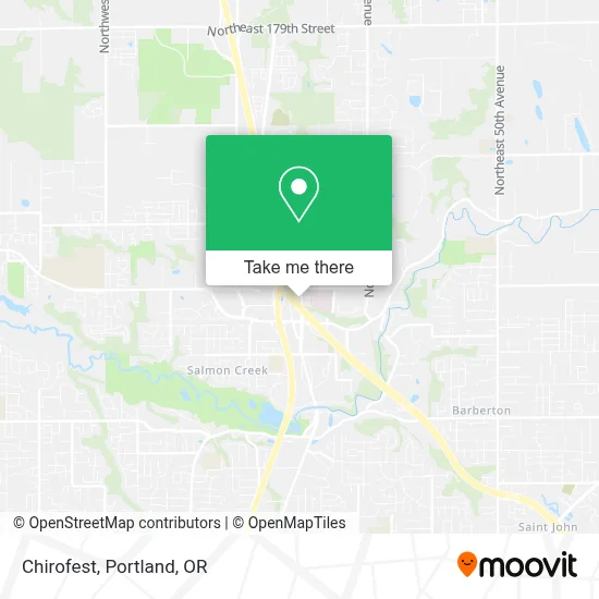 Chirofest map