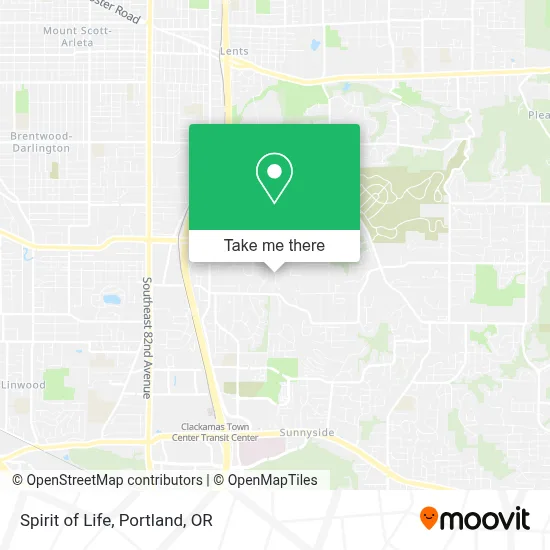 Spirit of Life map