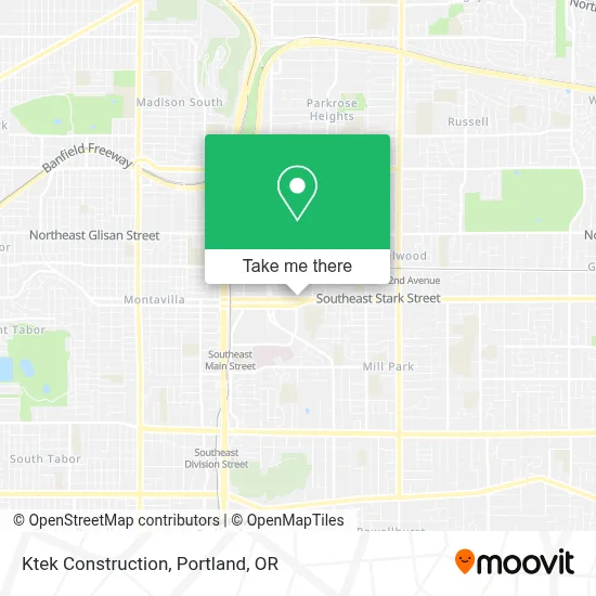 Ktek Construction map