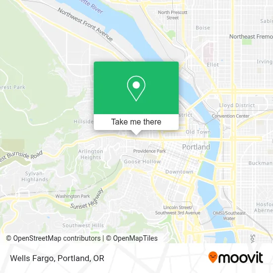 Wells Fargo map