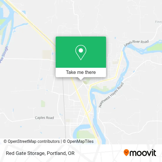 Red Gate Storage map