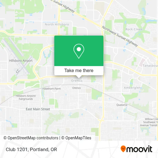 Club 1201 map