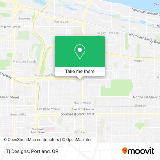 Tj Designs map