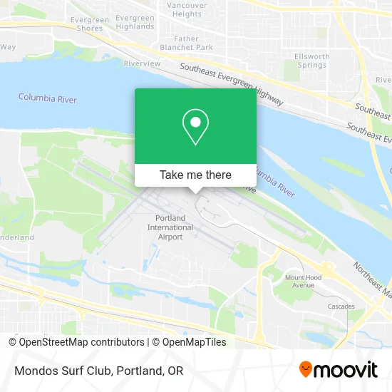Mondos Surf Club map