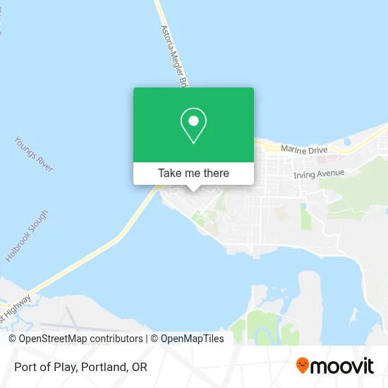 Port of Play map