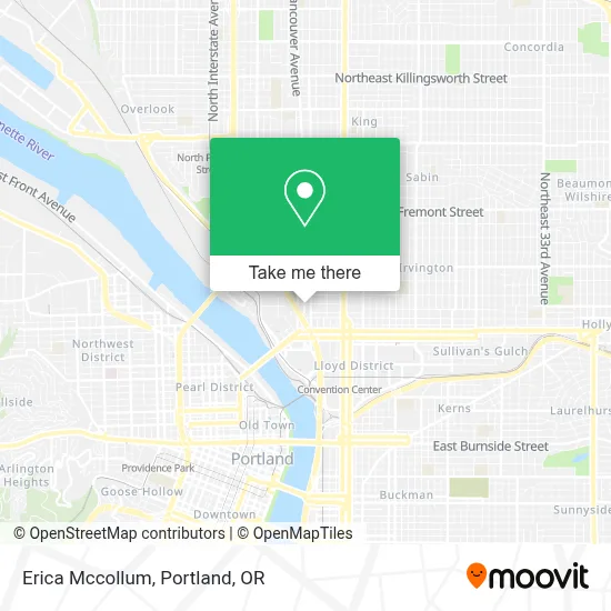 Erica Mccollum map