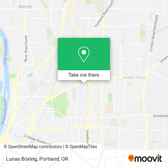 Lunas Boxing map