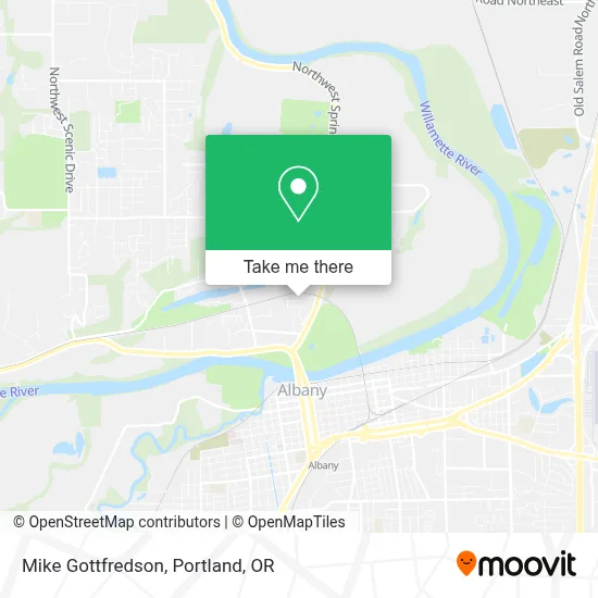 Mike Gottfredson map