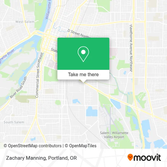 Zachary Manning map