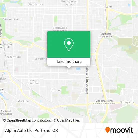Alpha Auto Llc map