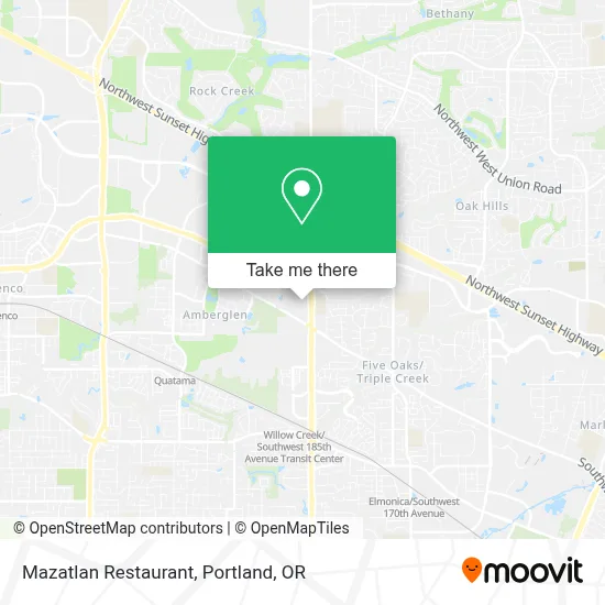 Mazatlan Restaurant map