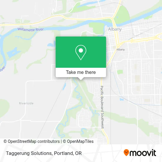 Taggerung Solutions map