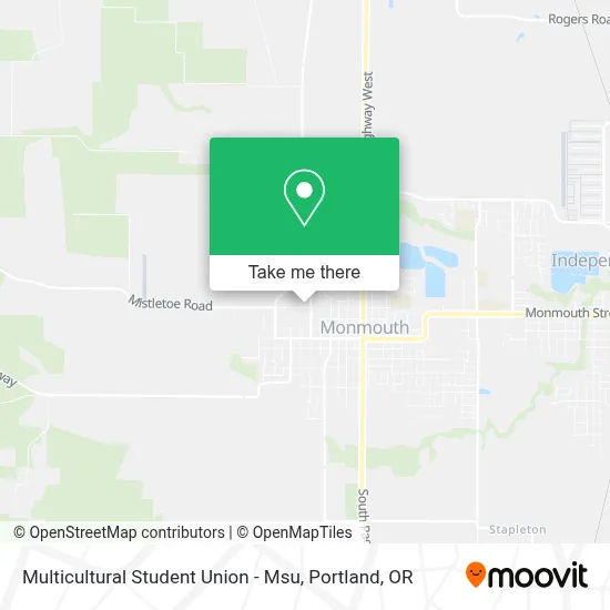 Multicultural Student Union - Msu map