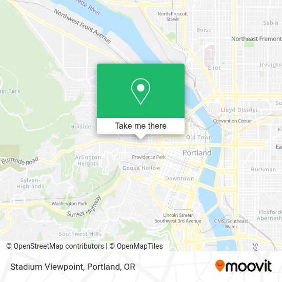 Stadium Viewpoint map