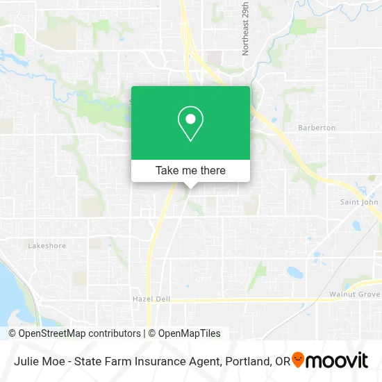 Julie Moe - State Farm Insurance Agent map
