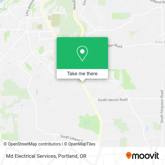 Md Electrical Services map