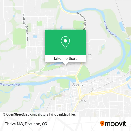 Thrive NW map