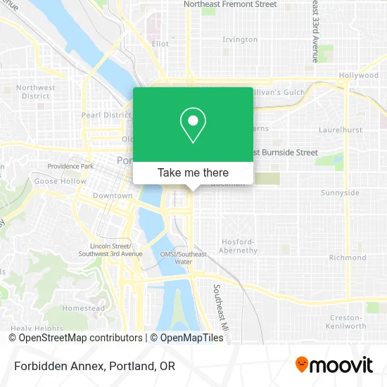 Forbidden Annex map