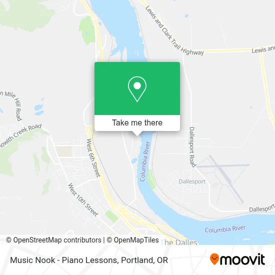 Music Nook - Piano Lessons map