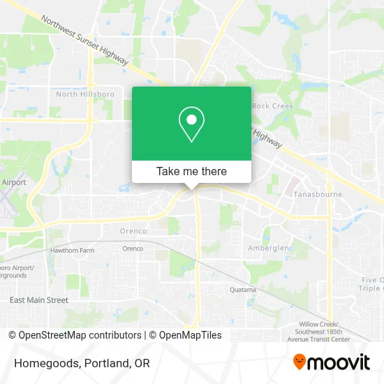 Homegoods map
