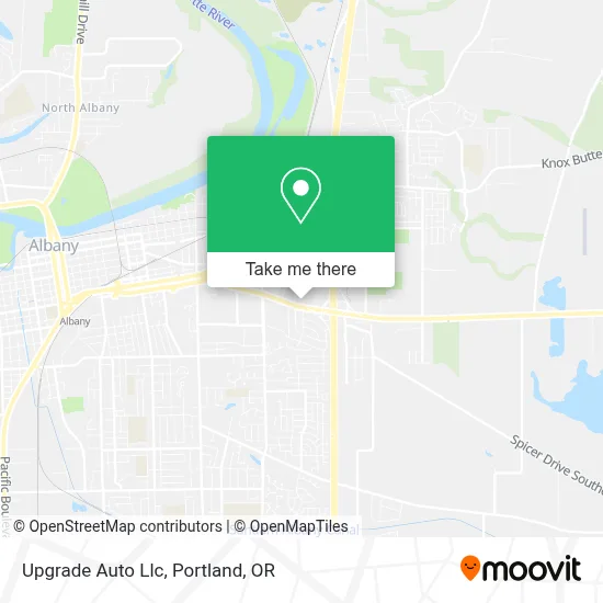 Upgrade Auto Llc map