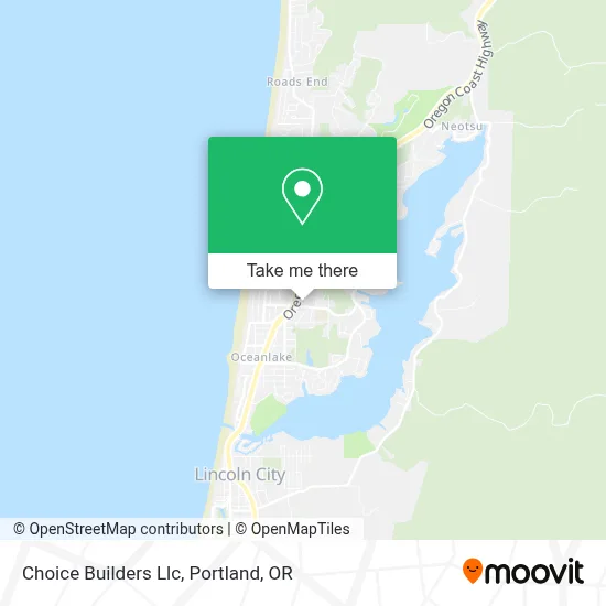 Choice Builders Llc map