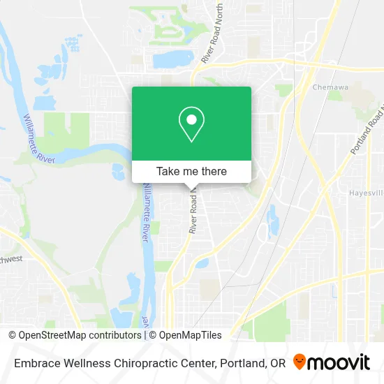 Embrace Wellness Chiropractic Center map