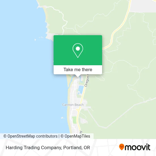 Harding Trading Company map