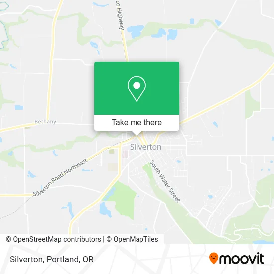 Silverton map