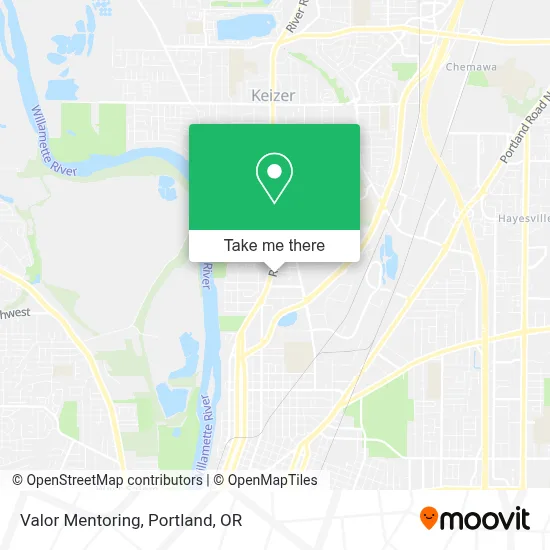 Valor Mentoring map
