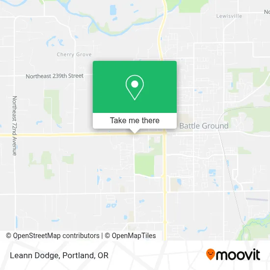 Leann Dodge map