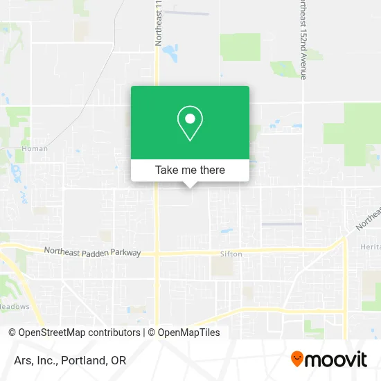Ars, Inc. map