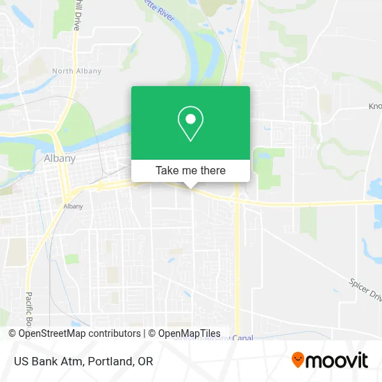 US Bank Atm map