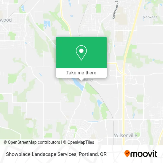 Showplace Landscape Services map