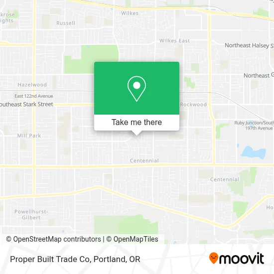 Proper Built Trade Co map