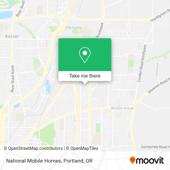 National Mobile Homes map
