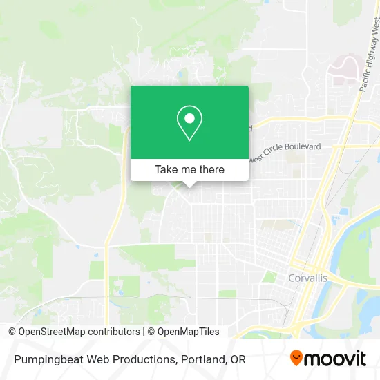 Pumpingbeat Web Productions map
