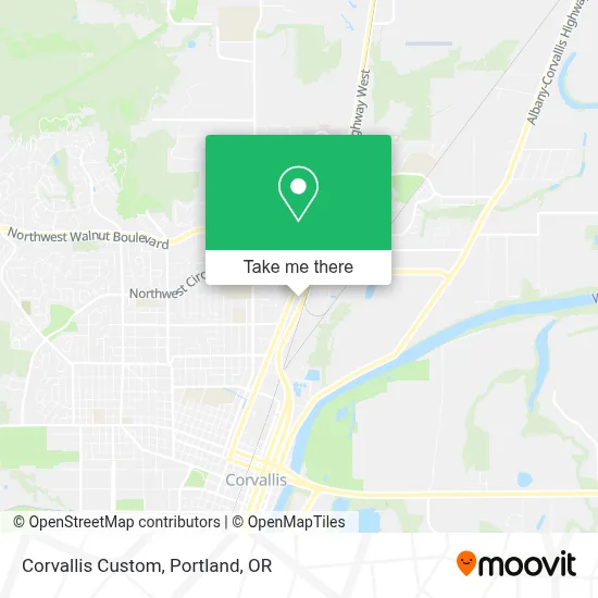 Corvallis Custom map