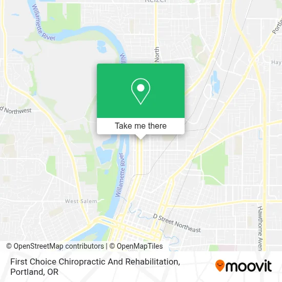 First Choice Chiropractic And Rehabilitation map