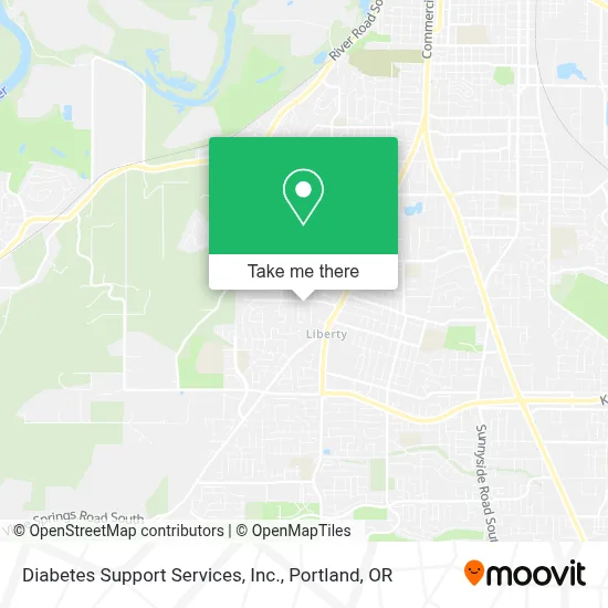 Diabetes Support Services, Inc. map